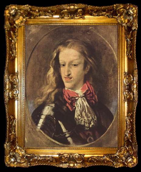 framed  COELLO, Claudio King Charles II (mk08), ta009-2